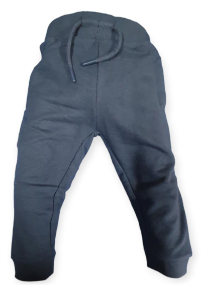 Pantaloni bambino in cotone dark blu.