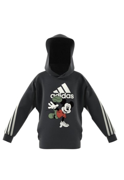 Felpa Felpa Disney Mickey Mouse con cappuccio logo adidas