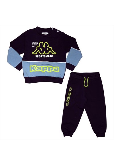 Completo Felpa e Pantalone Kappa per Bambini - Stile e Comfort