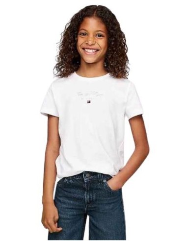 T-Shirt Tommy Hilfiger Ragazzo bianca  - Vendita online | GBMsport.it