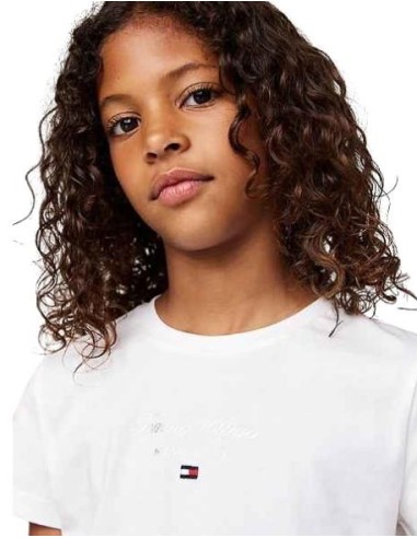 T-Shirt Tommy Hilfiger Ragazzo bianca  - Vendita online | GBMsport.it 2