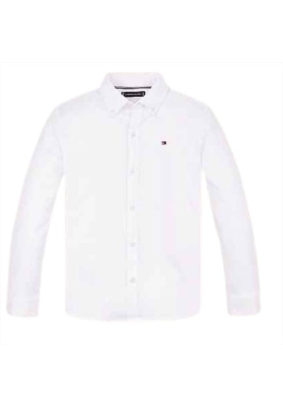 Camicia ragazzo della Tommy Hilfiger bianca  - Vendita online | GBMspo