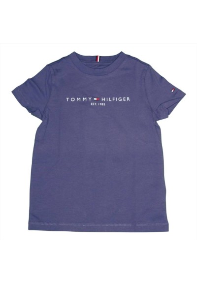 Tommy Hilfiger T-Shirt Bambino Blu "Est. 1985"  - Vendita online | GBM