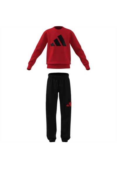 Tuta Junior adidas J BL FT JOG 240 - Completo Felpa e Jogger Sportivo 