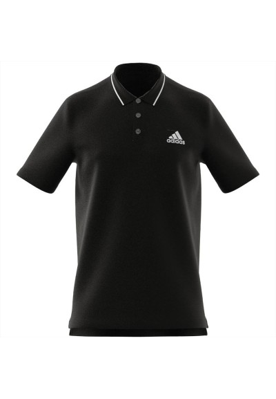 Polo nera adidas m sl pq ps