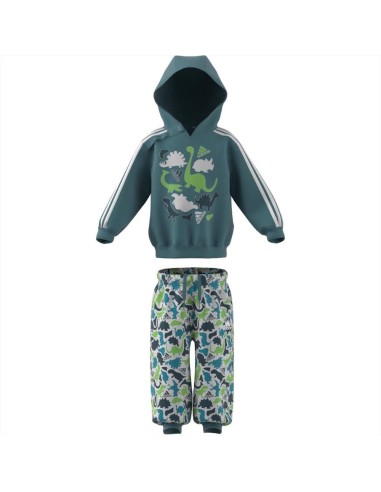 Tutina baby adidas dinosauri verde  - Vendita online | GBMsport.it