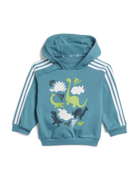 Tutina baby adidas dinosauri verde  - Vendita online | GBMsport.it