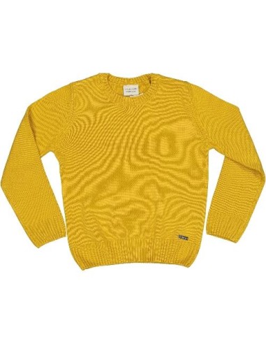 Maglioncino ragazzo color senape.