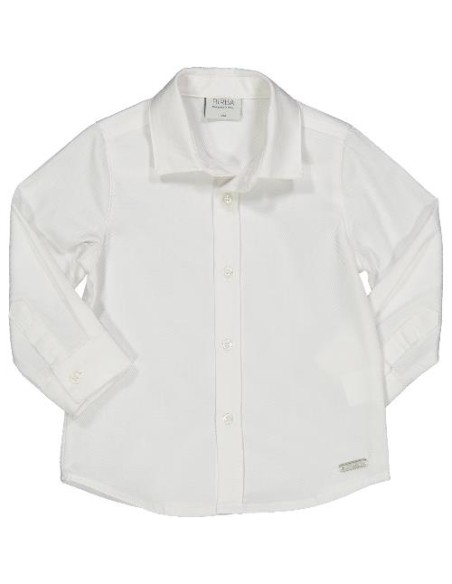 Camicia maniche lunghe bianca