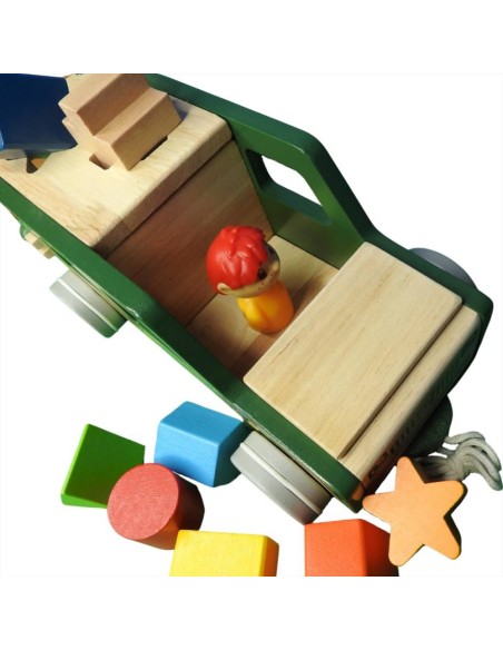 Jeep Avventura con Blocchi Educativi e Amico Rosso  - Vendita online |