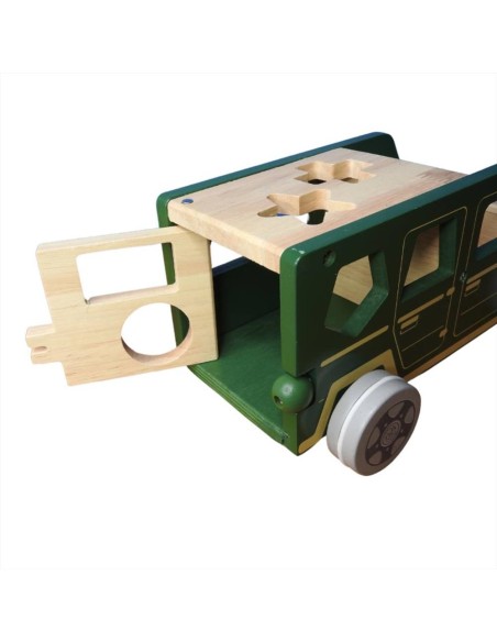 Jeep Avventura con Blocchi Educativi e Amico Rosso  - Vendita online |