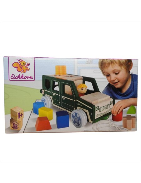 Jeep Avventura con Blocchi Educativi e Amico Rosso  - Vendita online |