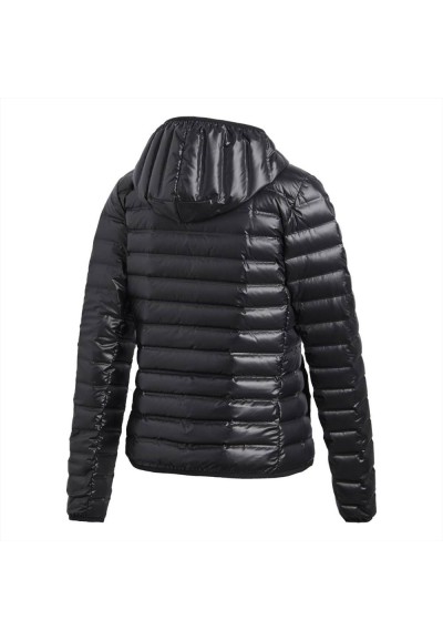 Giubbino imbottito nera donna adidas