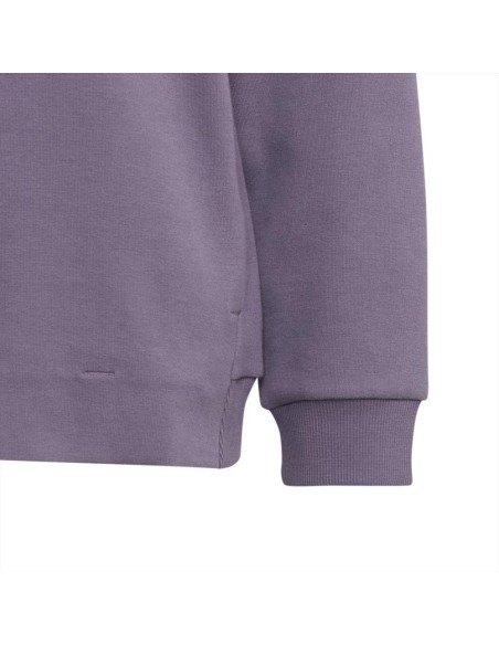 felpa junior unisex viola adidas