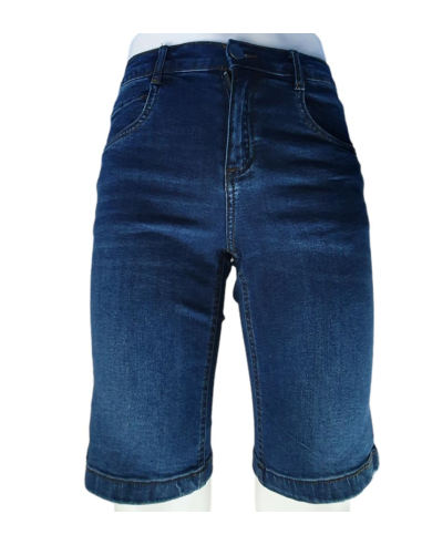Bermuda denim medio 5 tasche.