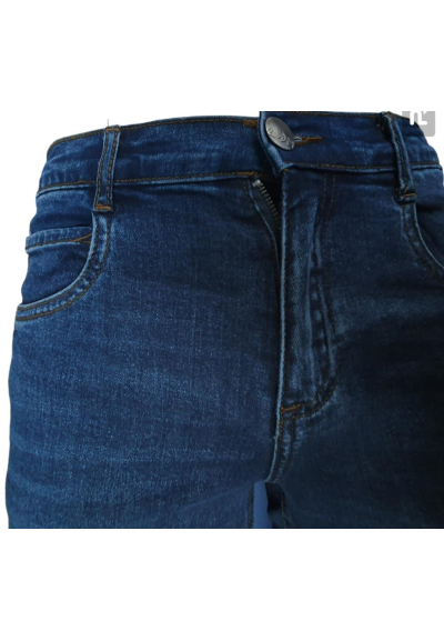 Bermuda denim medio 5 tasche.