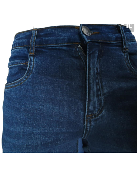 Bermuda denim medio 5 tasche.