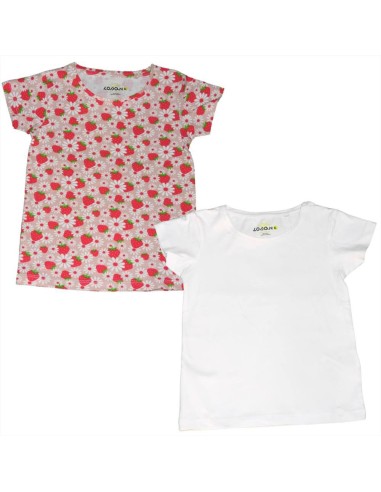 Set di T-shirt Floreali per Bambine: Stile Estivo e Versatilità