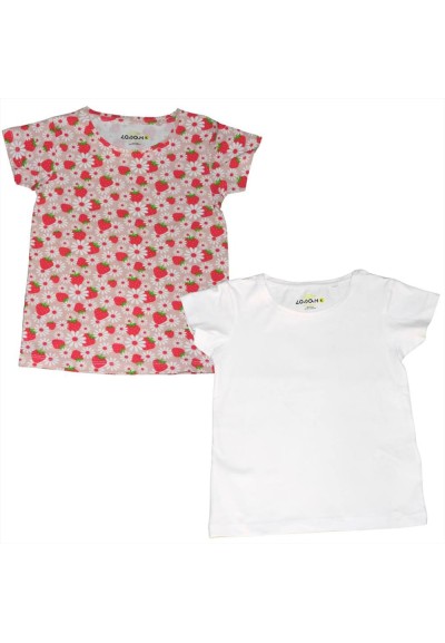 Set di T-shirt Floreali per Bambine: Stile Estivo e Versatilità