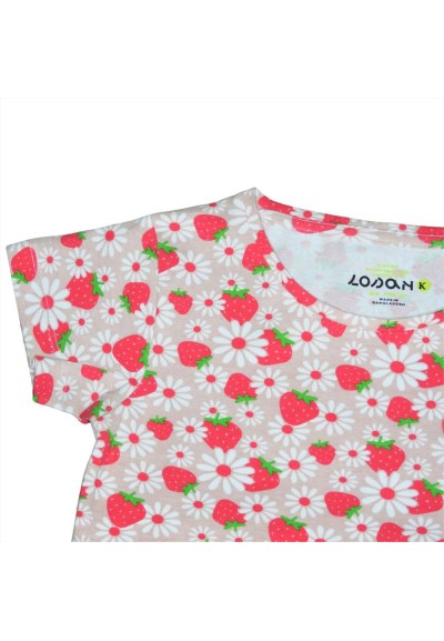 Set di T-shirt Floreali per Bambine: Stile Estivo e Versatilità