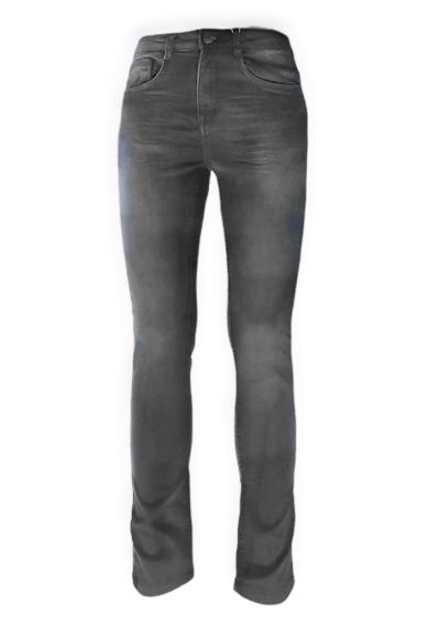 Pantaloni denim uomo color grigio