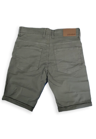 Bermuda uomo twill verde