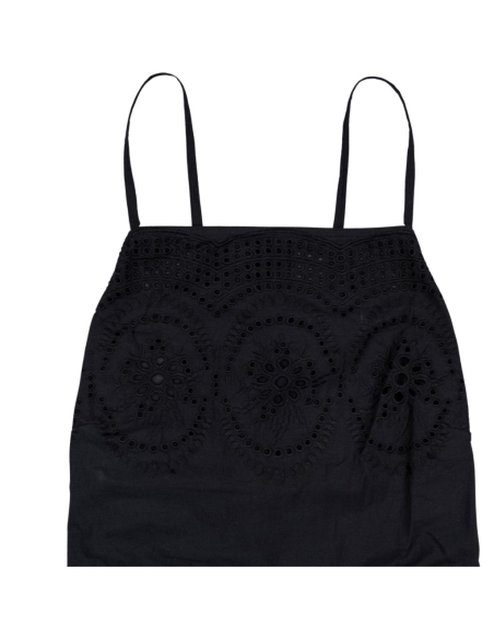 Tuta donna con pantalone a palazzo e fiocco dietro