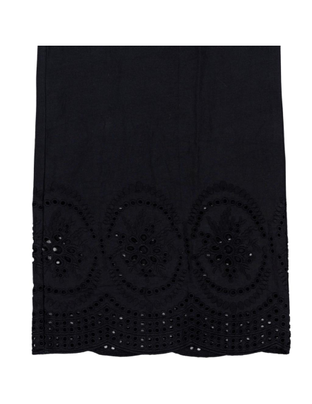 Tuta donna con pantalone a palazzo e fiocco dietro