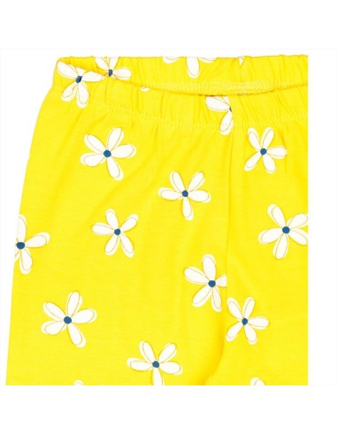 Leggings bambina stampa fiorellini. 2