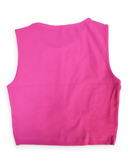 Canotta corta fuxia