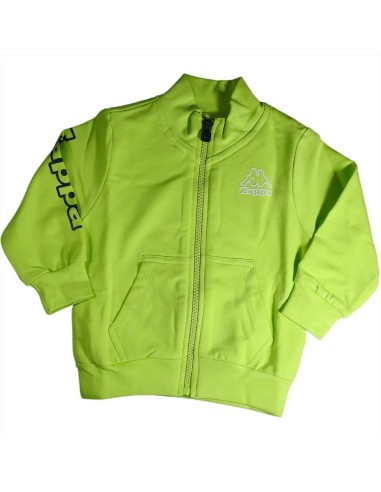 Tuta Kappa Bambino: Stile Lime E Blu per Piccoli Esploratori 2