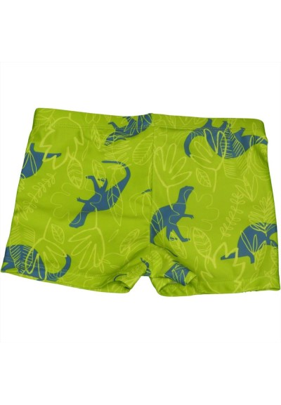 Set di Costumi da Bagno Bambino: Arancione con Dinosauro e Fluo con Di