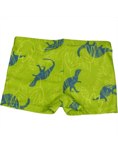 Set di Costumi da Bagno Bambino: Arancione con Dinosauro e Fluo con Di