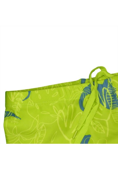 Set di Costumi da Bagno Bambino: Arancione con Dinosauro e Fluo con Di
