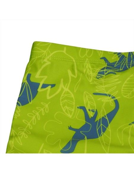 Set di Costumi da Bagno Bambino: Arancione con Dinosauro e Fluo con Di