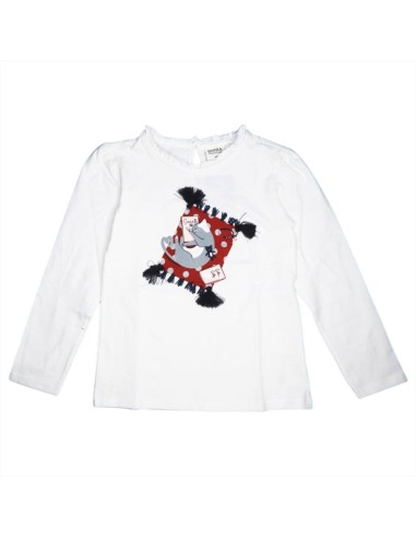 Sweet Cat - T-shirt Bianca con Gatto e Cuscino  - Vendita online | GBM