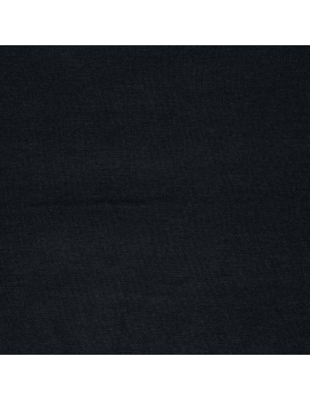 Maglione Uomo Cotone Nero con Polsini a Coste - Comfort e Stile Casual