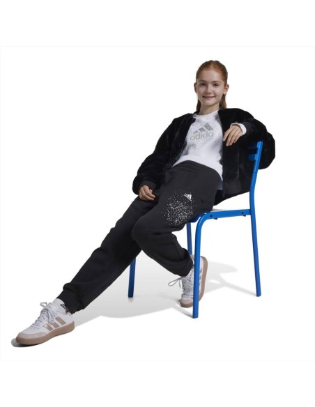 Felpa Adidas logo gommato argento