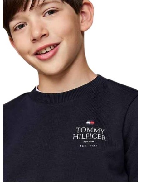 Felpa Tommy Hilfiger con scollatura rotonda.