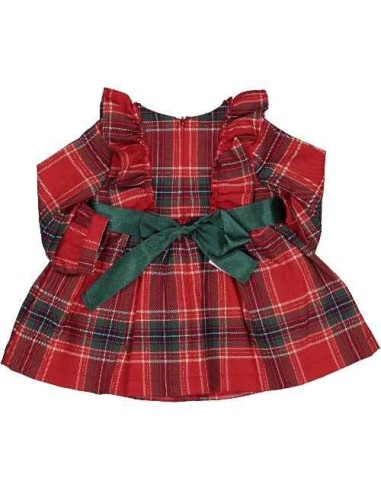 Vestito bambina rosso a quadri.  - Vendita online | GBMsport.it 2