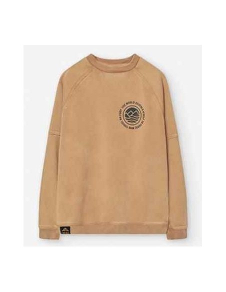 Felpa ragazzo girocollo senape  - Vendita online | GBMsport.it