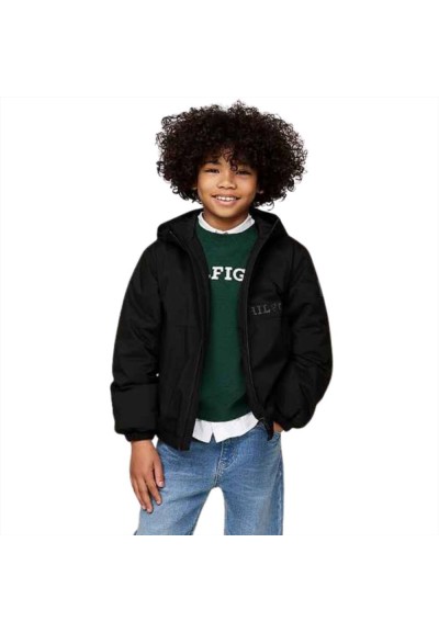 Giubbino imbotitto ragazzo Tommy Hilfiger nero  - Vendita online | GBM