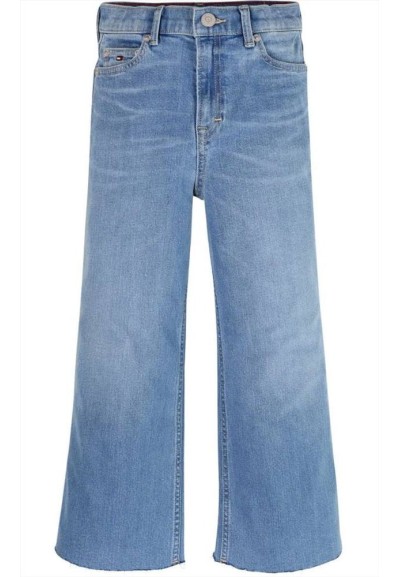 Pantaloni Jeans ragazza a zampa ankle mabel light wash  - Vendita onli