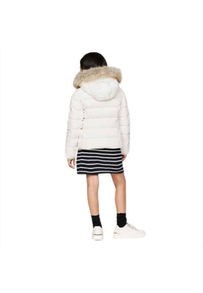 Giubbino ragazza bianco della Tommy Hilfiger  - Vendita online | GBMsp
