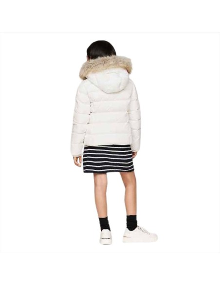 Giubbino ragazza bianco della Tommy Hilfiger  - Vendita online | GBMsp