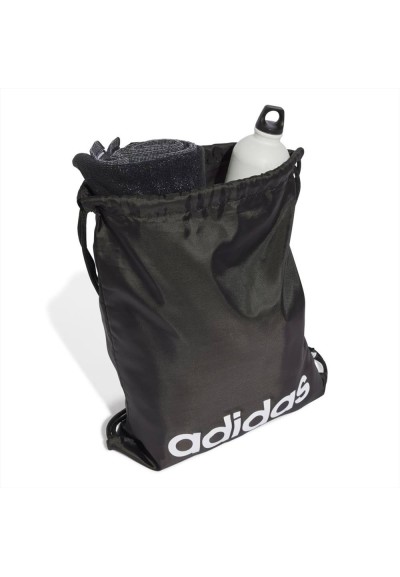 Zaini Gim sack nero con logo bianco  - Vendita online | GBMsport.it