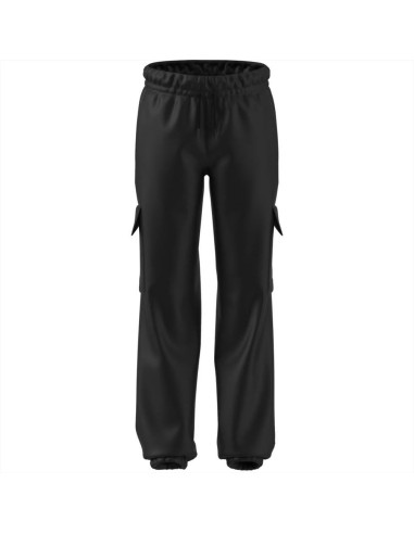 Pantaloni unisex ragazzo adidas nero con tasche laterali  - Vendita on