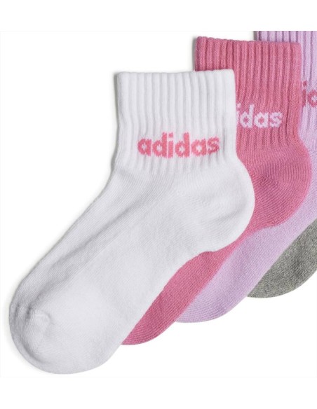 Calze bambina 5 paia colori assortiti adidas  - Vendita online | GBMsp