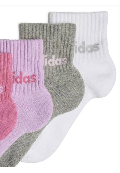 Calze bambina 5 paia colori assortiti adidas  - Vendita online | GBMsp