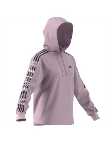 Felpa donna con cappuccio Vibrant Print 3-Stripes  - Vendita online |  2